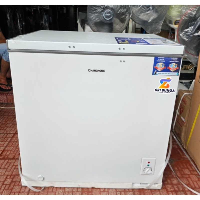 CHANGHONG Chest Freezer FCF 266 DW Freezer Box 200 Liter