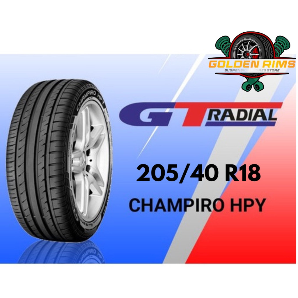 Ban Mobil Baru Gt Champiro HPY 205/40R18