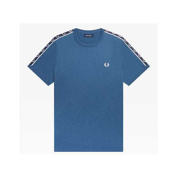FRED PERRY-T-Shirt Import Pria Design Fred Perry Logo Gandum/Kaos Distro Casual Pria Ringer Premium/