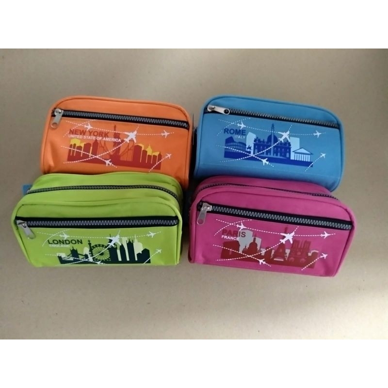 

OBRAL MURAH Pencil Case / Pouch JUMBO Double Zipper