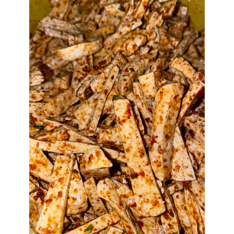 

Basreng pedas daun jeruk dan Original daun jeruk