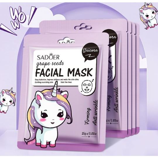 New Sheet Mask 108 Sadoer Animal Essense Perawatan Wajah