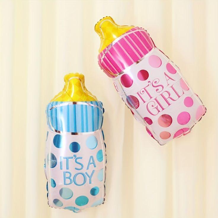 [40CM] BALON BOTOL BABY BORN / BALON FOIL TEMA BABY