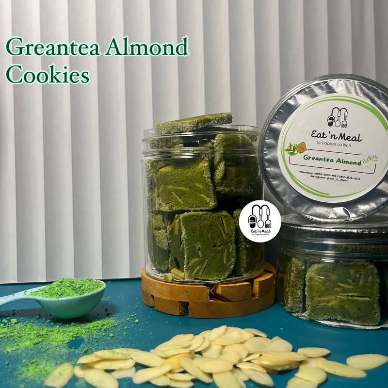 

Eat 'n Meal Greantea Almond Cookies