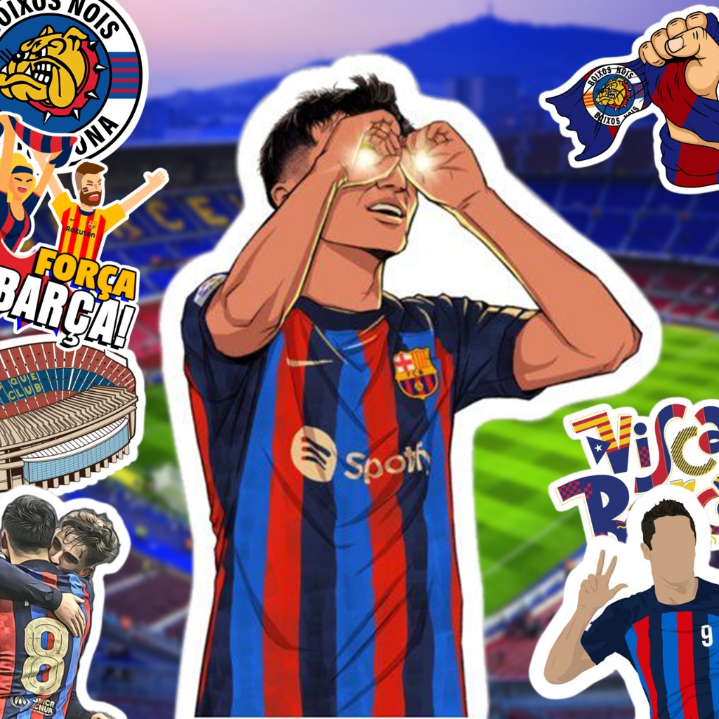 

STIKER STICKER AESTHETIC MURAH 15 PCS HOLOGRAM STICKER BARCELONA EL BARCA VISCA BARCA SEPAKBOLA | ANTI AIR UNTUK LAPTOP HELMET Lucu Waterpoof VISCA BARCA VINYL UKURAN KECIL