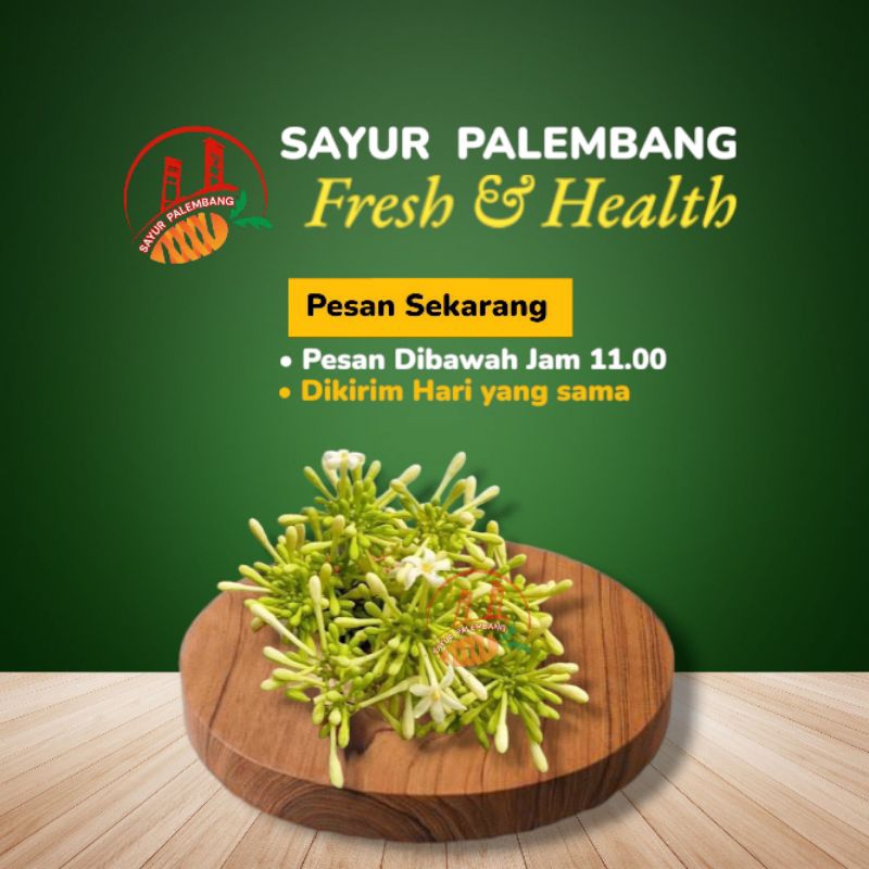 

Bunga Pepaya 100 Gram - Sayur Palembang