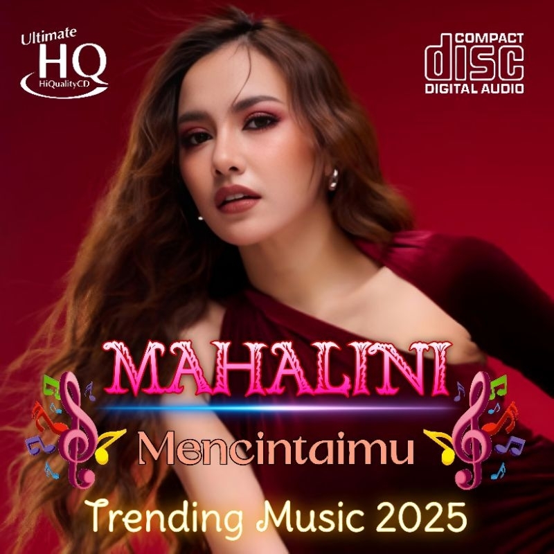 KASET CD COMPACT DISC AUDIO MOBIL LAGU MAHALINI FULL ALBUM TERBARU - KASET CD LAGU POP INDONESIA VIR