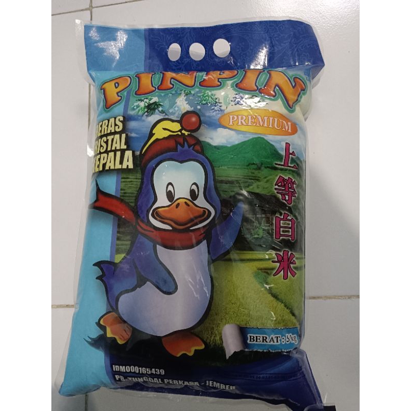 

Beras pinpin kemasan 5kg murah