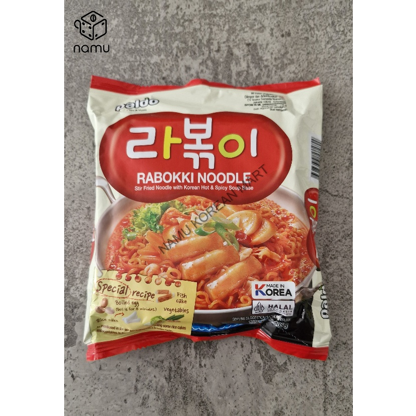 

Paldo Rabokki Noodle / Mie Instan Korea / Ramyun Korea / Stir Fried Noodle