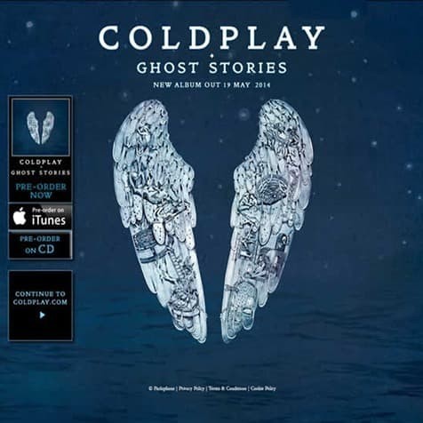 CD MUSIC Coldplay - Ghost Stories