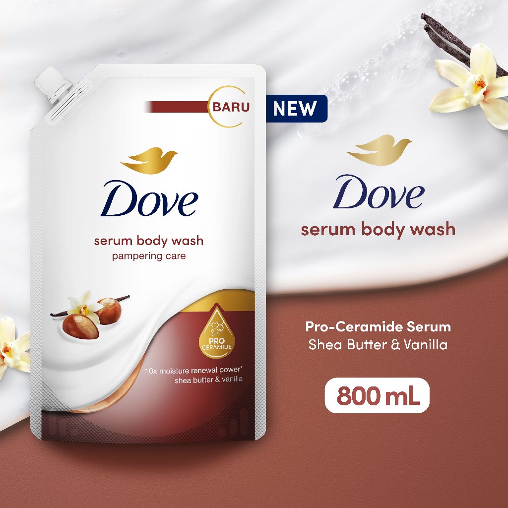 Dove Serum Body Wash Pro-Ceramide - Pampering Care 800ml