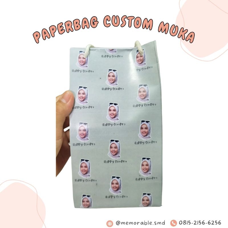 

Snackpouch Custom | Hadiah Sempro Ultah Bungkus Kado Paperbag