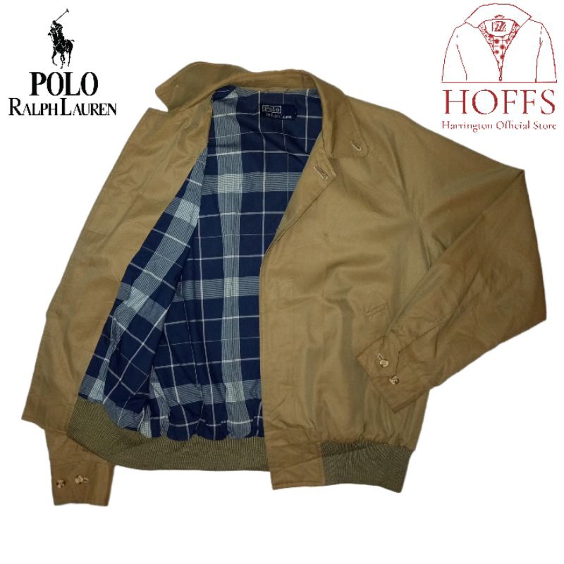 Polo Ralph Lauren V*ntage Harrington Jacket Brown L 1PLVNTGRLPKHKL