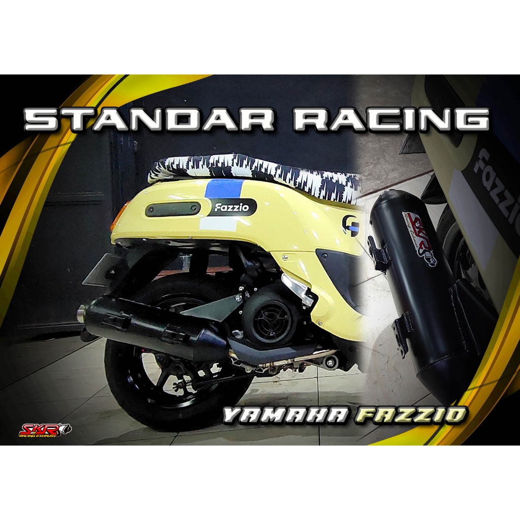 Yamaha FAZZIO Standar Racing by SKR RACING EXHAUST