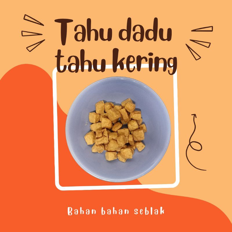 

tahu dadu kemasan,toping seblak,baso dll