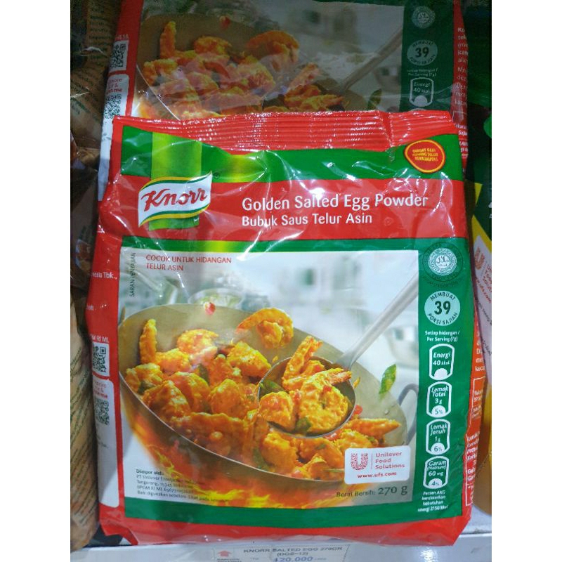 

Knorr salted egg 270gram [Dos=12]
