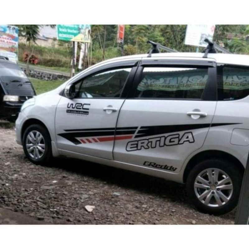 Sticker mobil Ertiga sticker list terlaris mobil Ertiga stiker mobil Ertiga keren