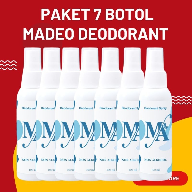 MA DEODORANT SPRAY ( MADEO MAKASSAR ) PAKET HEMAT 7 BOTOL
