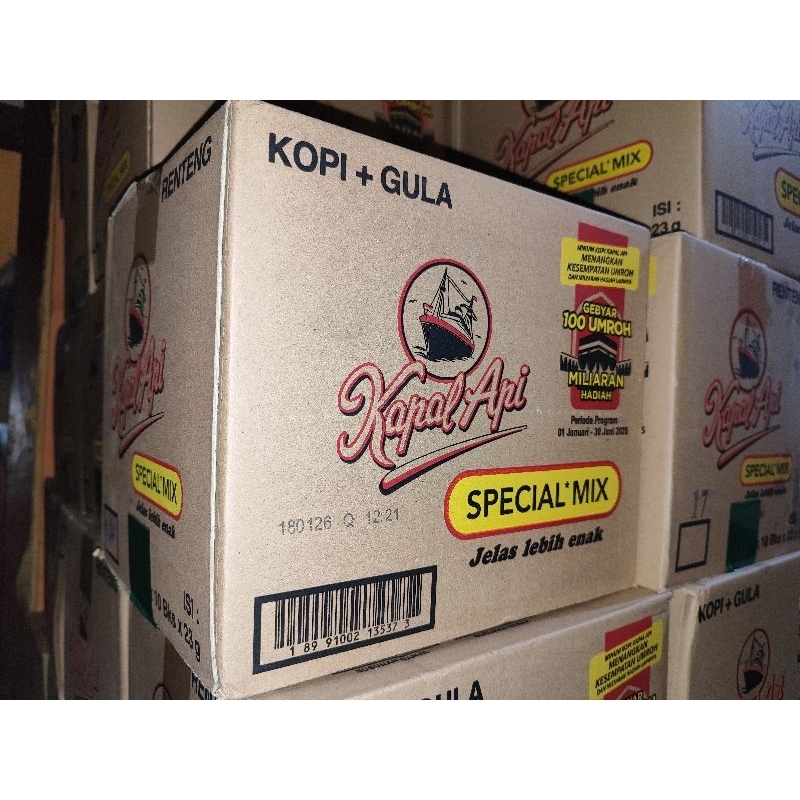 

kopi kapal Api Special Mix 1 Dus Promo