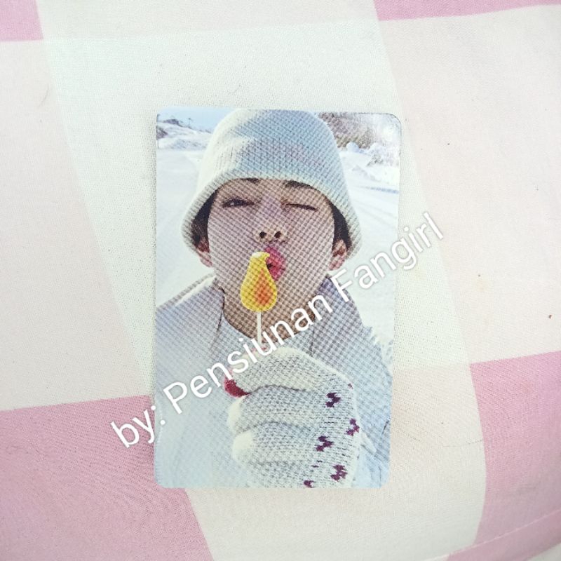 PHOTOCARD OFFICIAL TAEHYUNG WINTER PACKAGE 2022
