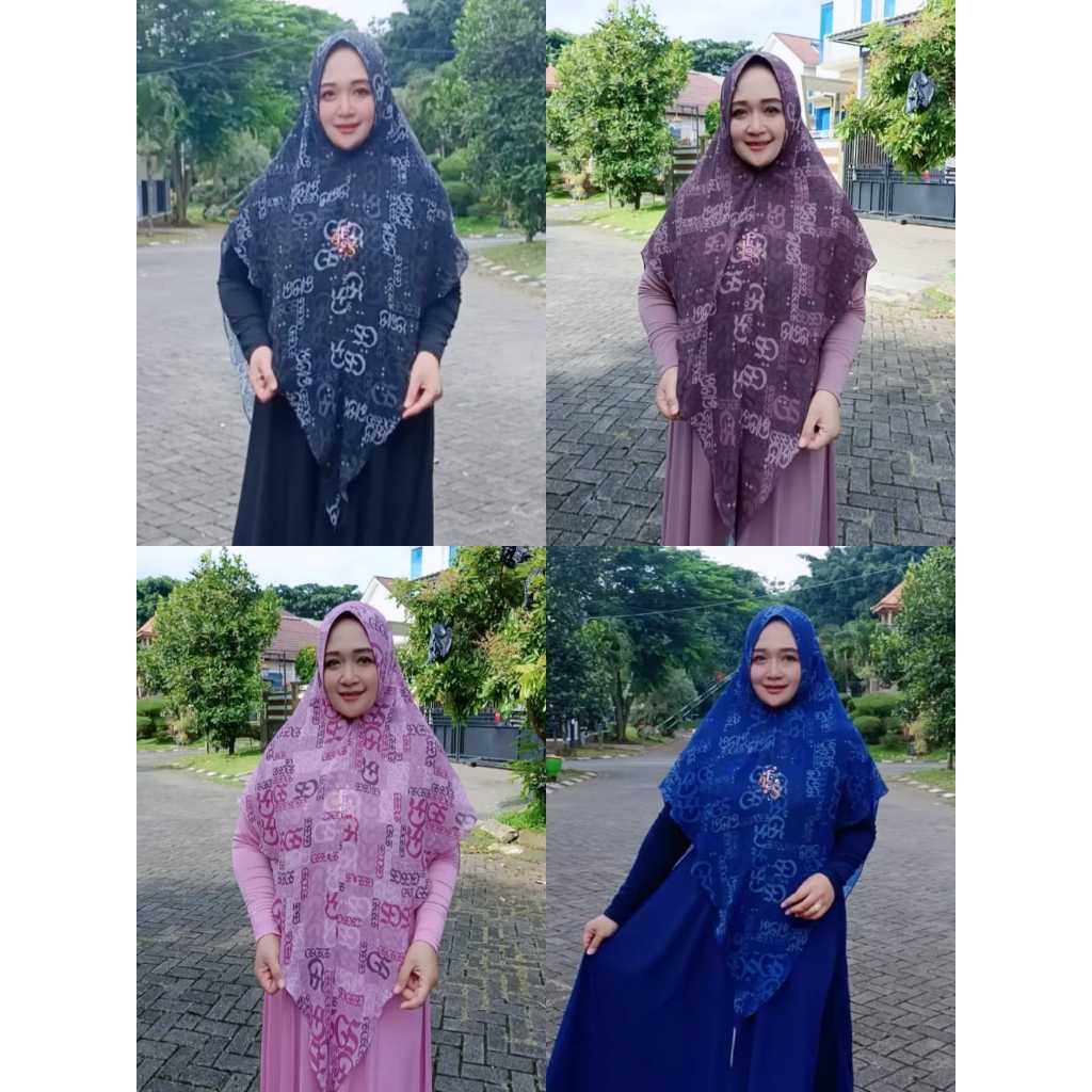 Khimar Printing Gallery Syarifah KH278