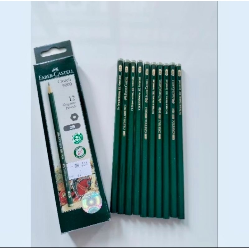 

pensil faber castell 9000 2B