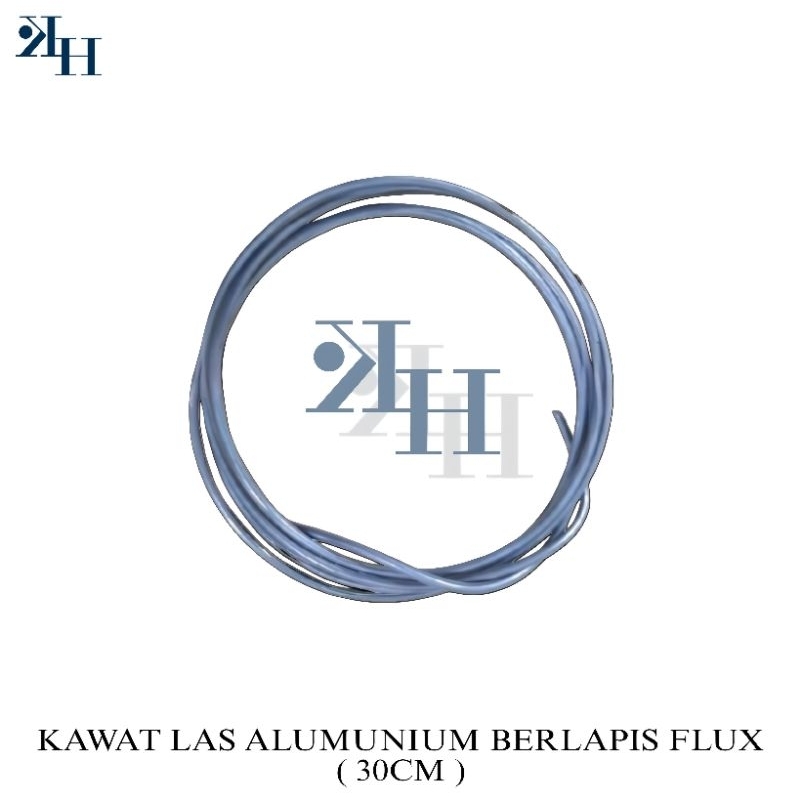 KAWAT LAS EVAPORATOR KULKAS ALUMINIUM / KAWAT LAS ALUPLATINUM BERLAPIS FLUX 30 CM