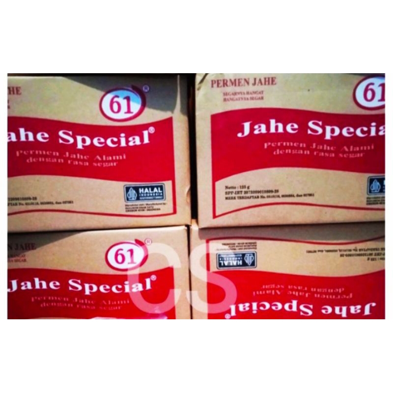 

GROSIR PERMEN JAHE 61 SPECIAL PERKARDUS ISI 20 PACK