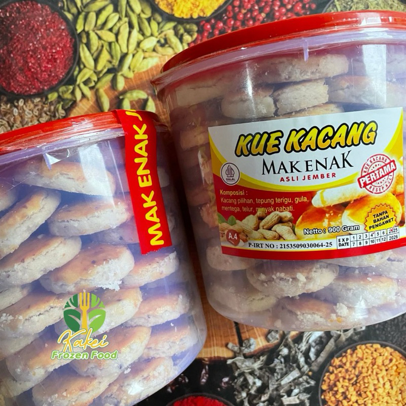 

Kue kacang Mak enak original 900 gr