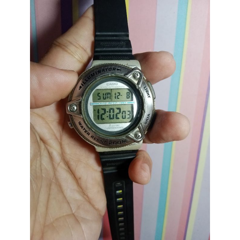 jam tangan Casio DW 295 vintage diver