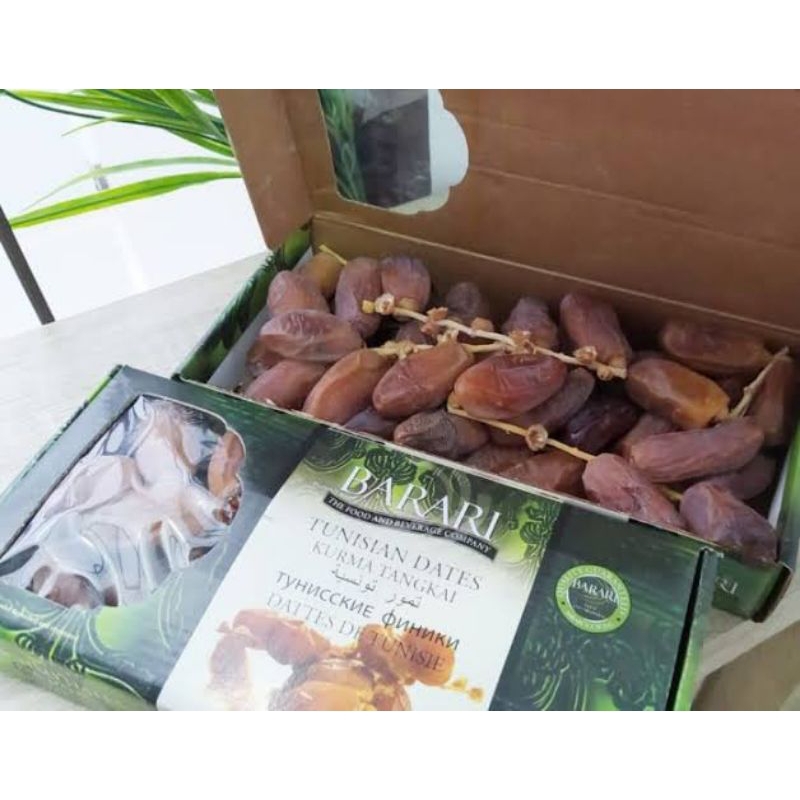 

kurma Barari hijau tangkai 500 gram