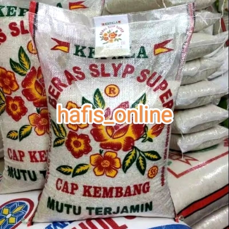 

Beras cap kembang / bunga medium 10 kg pulen enak termurah