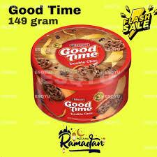 

Good Time cookies 149gr kemasan kaleng