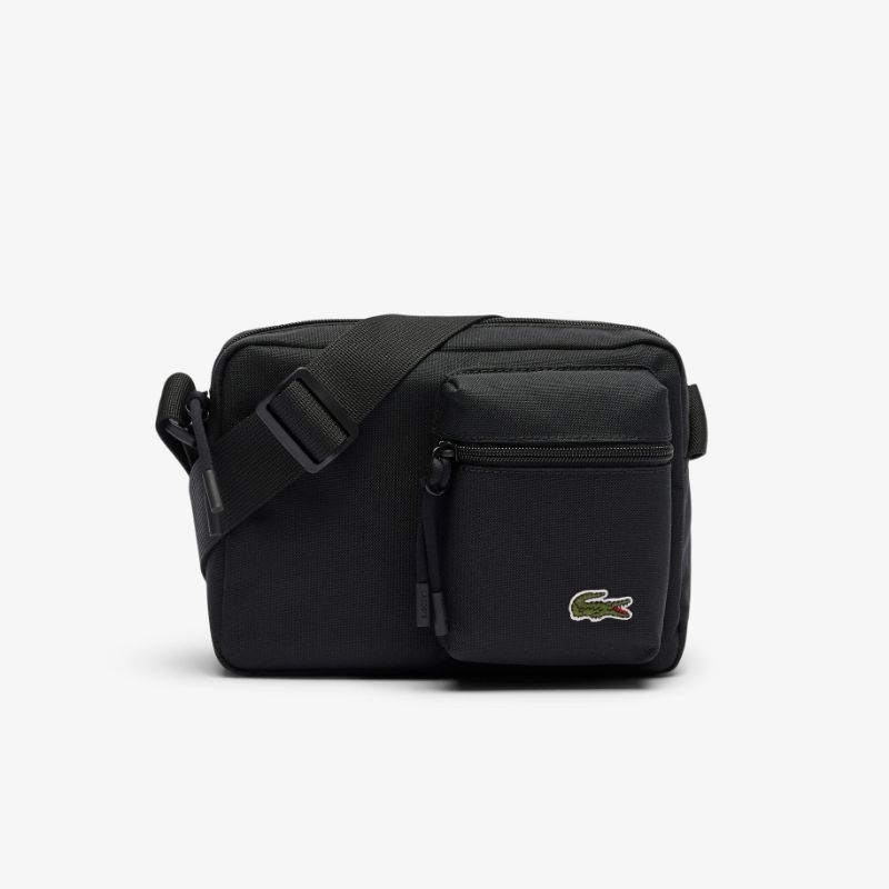 Lacoste Men's Neocroc Reporter Bag Tas Selempang Pria - Black 000