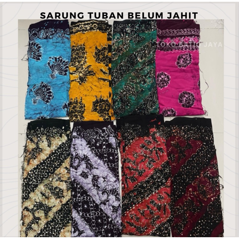 Sarung Tuban Asli Belum Jahit - Kain Tuban - Sarung Tuban Asli