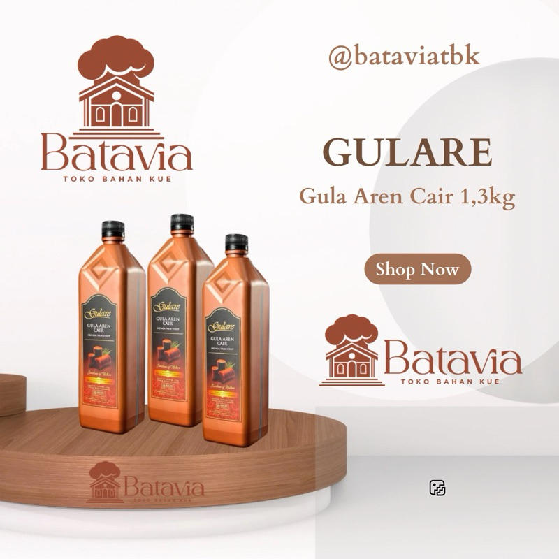 

Gulare Gula Aren Cair 1.3kg | Palm Sugar