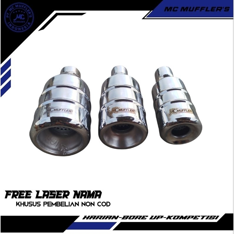 Knalpot Srigala Ulir Jamin Bunyi( tidak bunyi uang kembali)
