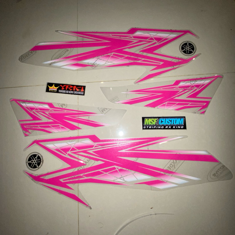 Striping Rx king transparan || Striping rx king