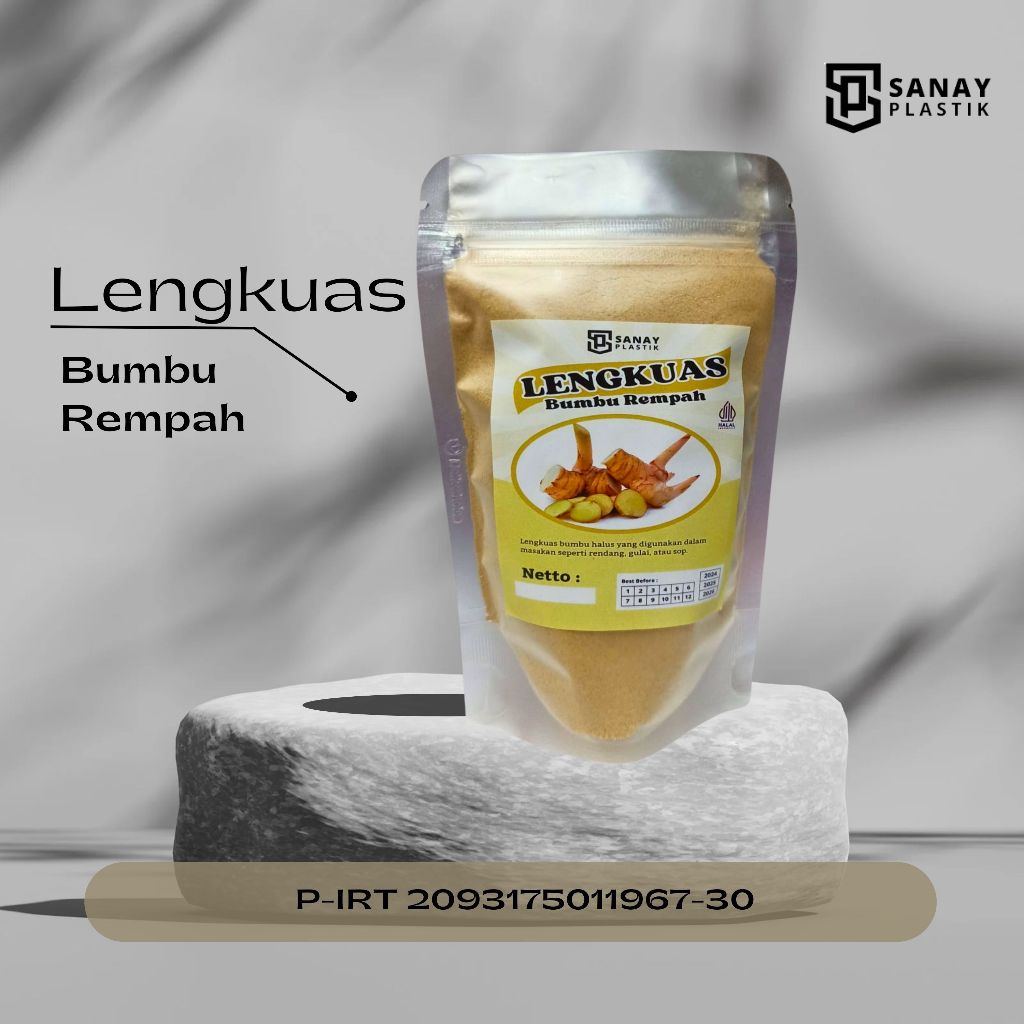 

LENGKUAS BUBUK MURNI TANPA CAMPURAN 50 GRAM DAN 100 GRAM