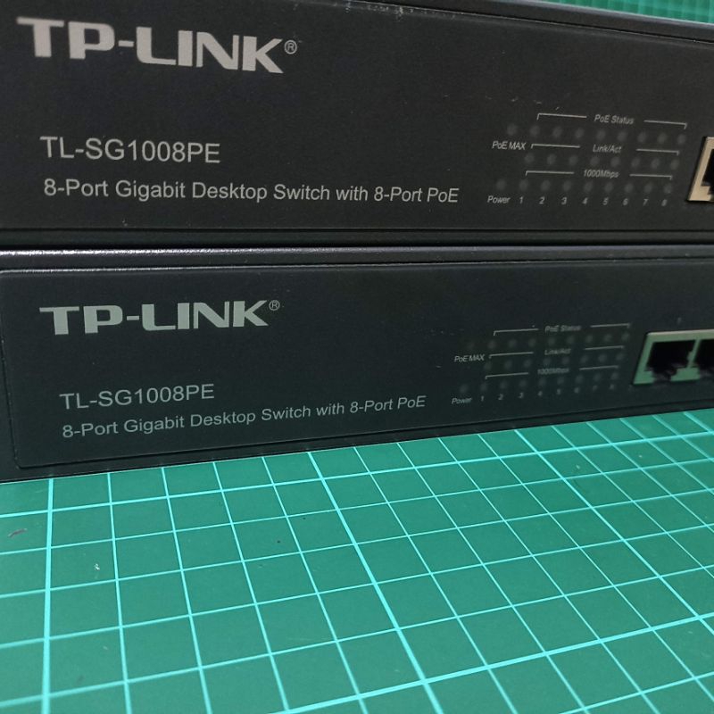 TP-LINK TL-SG1008PE 8-PORT PoE Gigabit Desktop Switch with 8 Port PoE