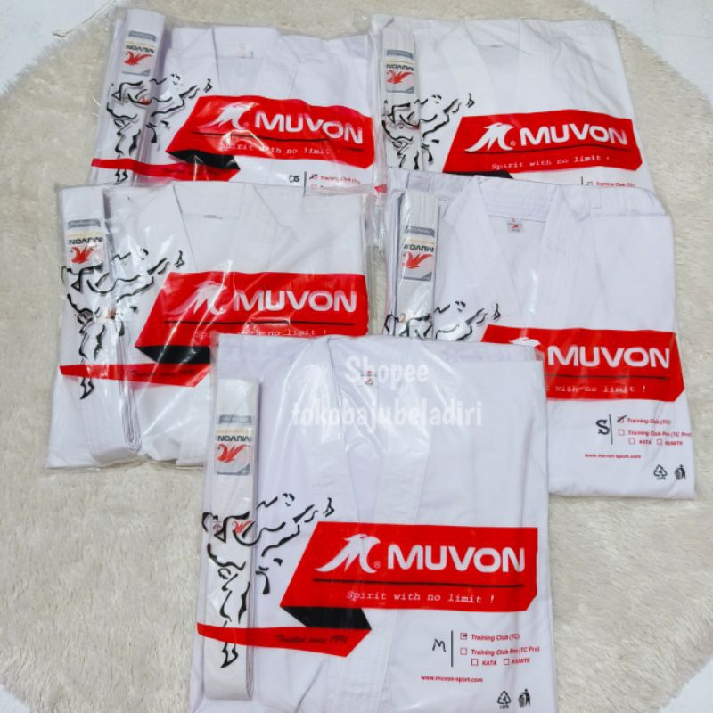 KARATE-Gi TC PEMULA muvon tokobajubeladiri