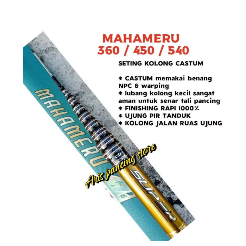 TEGEK KOLONG ORCA MAHAMERU ZOOM 360 450 540