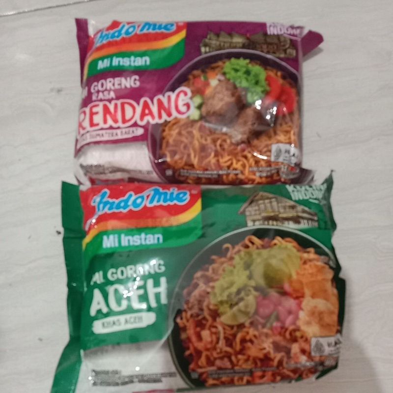 

indomie instan aneka rasa