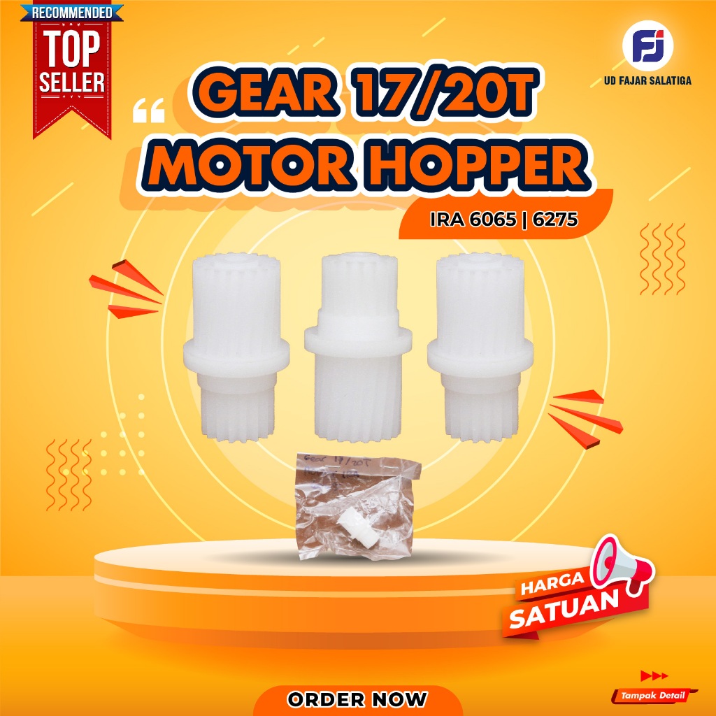 GEAR 17  20T MOTOR HOPPER CANON IRA ADVANCE 6065 6275 SERIES