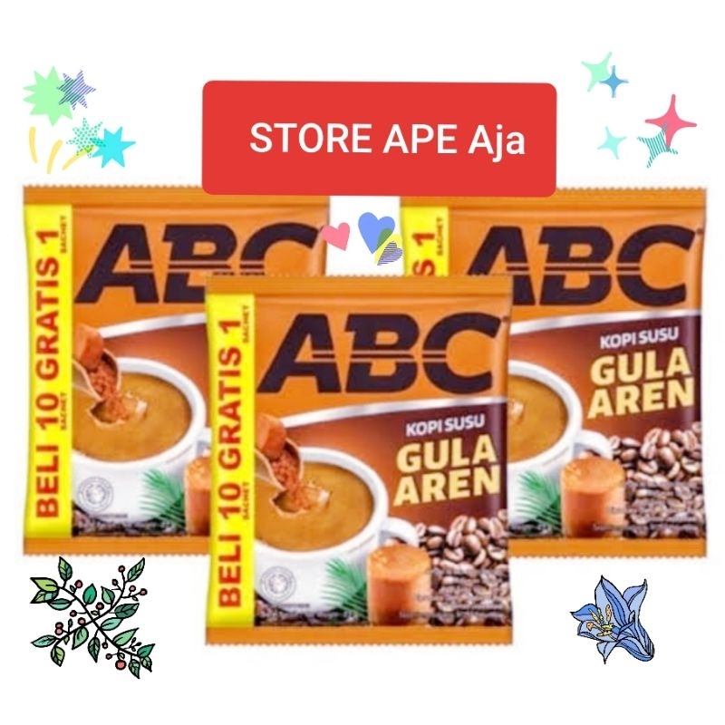 

KOPI ABC SUSU GULA AREN [ 27gr x 11 Sachet ]