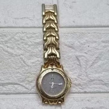 jam tangan arloji pria RANTAI GOLD/SILVER VINTAGE ANTIK