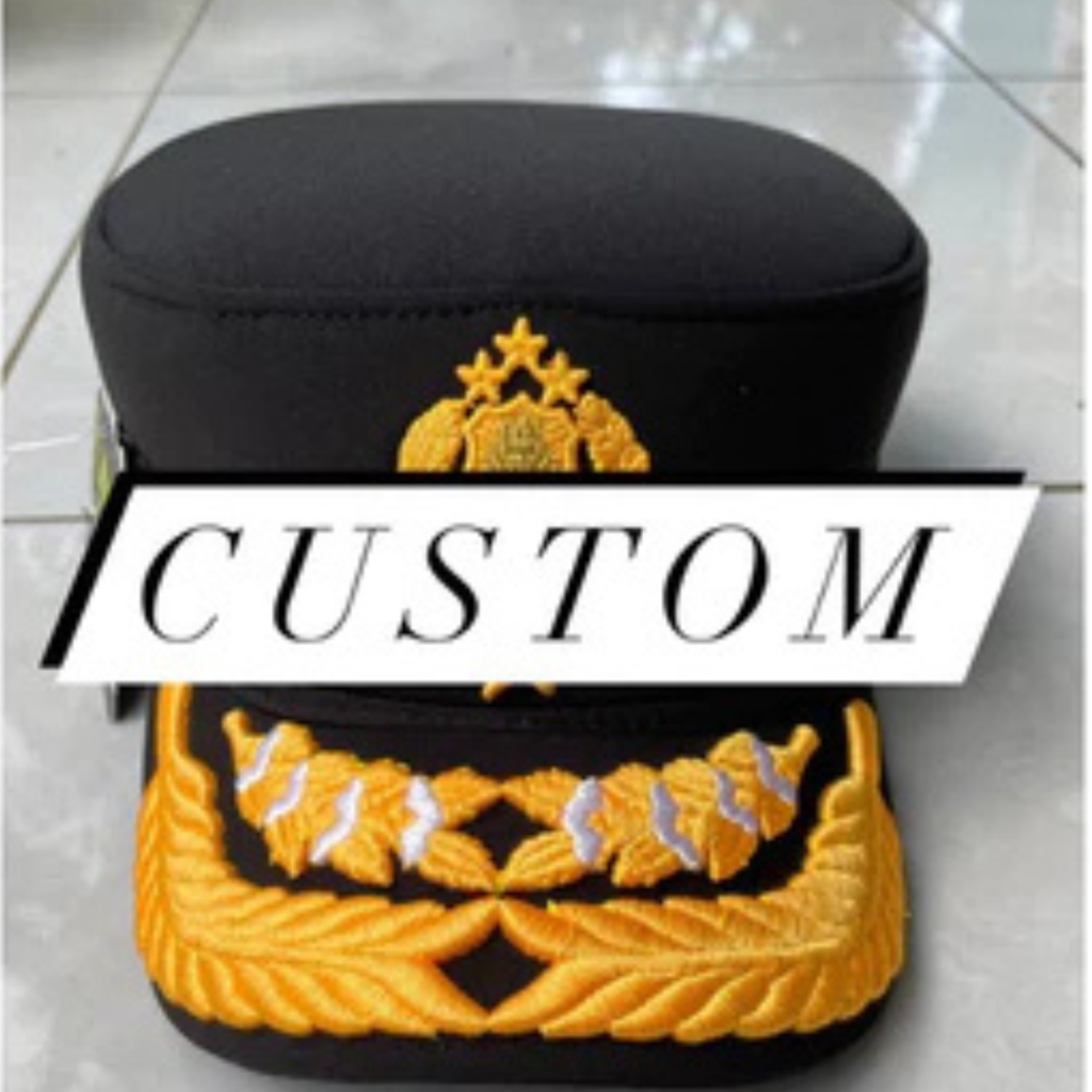 Topi Komando bordir Timbul ( CUSTOM )