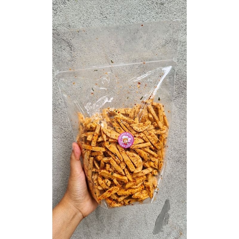 

Basreng pedas daun jeruk 500 gram