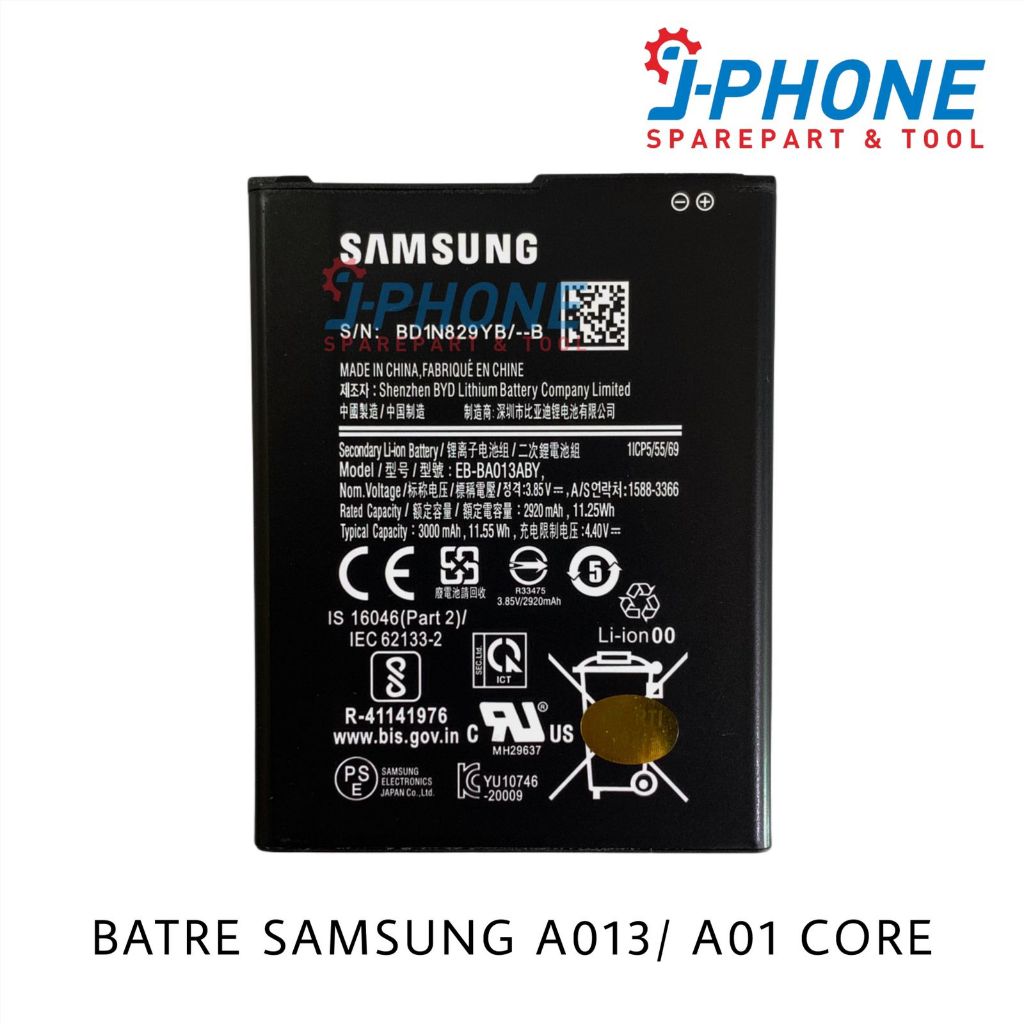 BATRE BATERAI BATTERY SAMSUNG A013 / A01 CORE