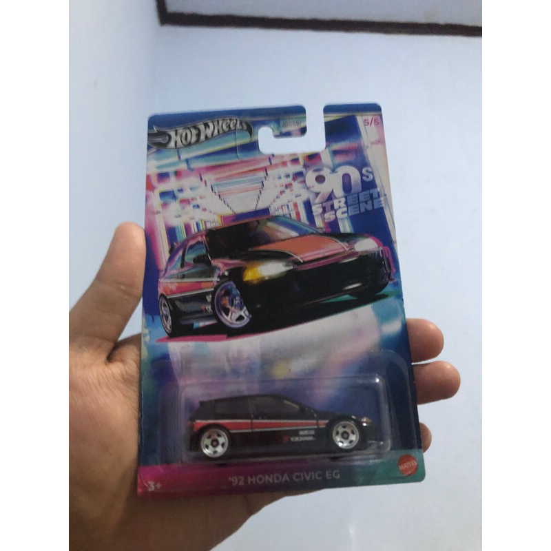 hotwheels honda civic eg 90,s